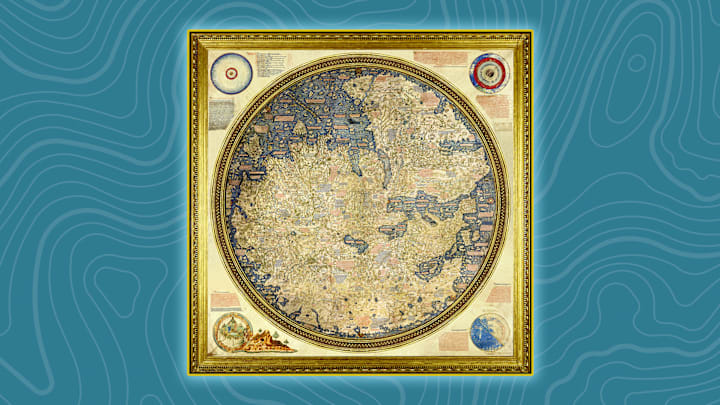 The Fra Mauro map.
