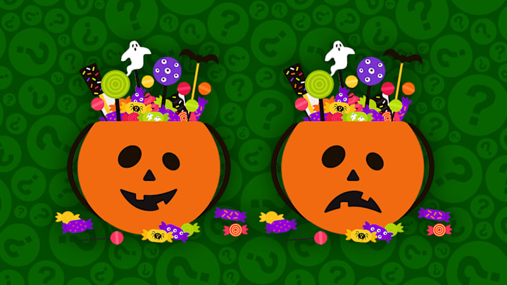 It's bad when even your Halloween bucket is upset.