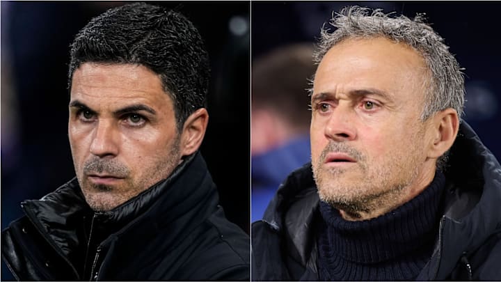 Mikel Arteta and Luis Enrique go head-to-head for a place in the Champions League final