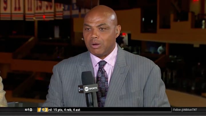 Charles Barkley makes his case to Adam Silver on ‘Inside the NBA.’ Charles Barkley makes his case to Adam Silver on ‘Inside the NBA.’