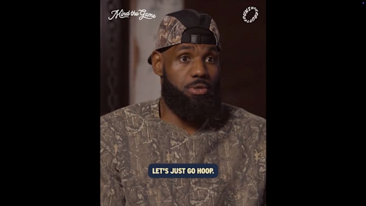 LeBron James speaks on the ‘Mind the Game’ podcast.