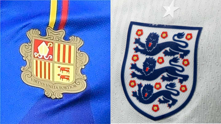 England take on European minnows Andorra expecting a comfortable win.