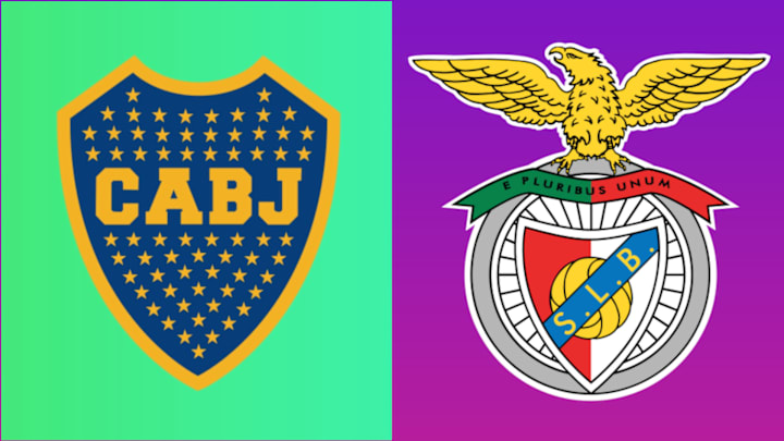 Boca Juniors take on Benfica on Monday evening.