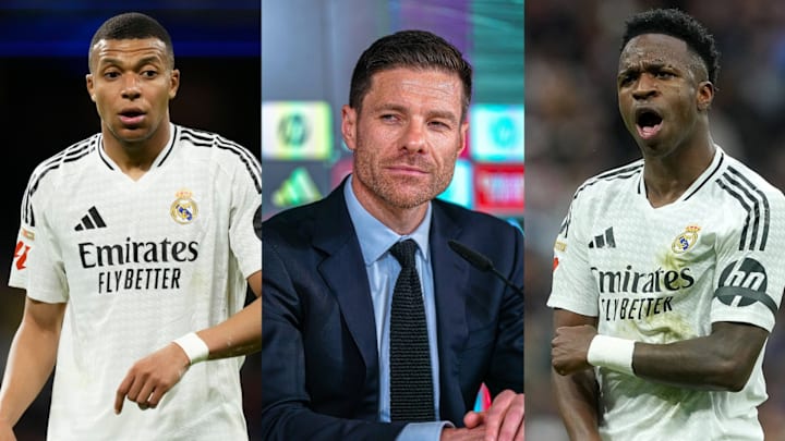 Xabi Alonso (center) is bringing some new tactics to Real Madrid.