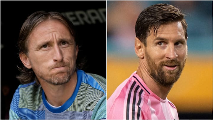 Luka Modrić’s representatives reportedly discussed a potential link up with Lionel Messi this summer.