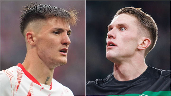 Benjamin Šeško (left) and Viktor Gyökeres have been Arsenal’s two leading striker targets this summer. Benjamin Šeško (left) and Viktor Gyökeres have been Arsenal’s two leading striker targets this summer.