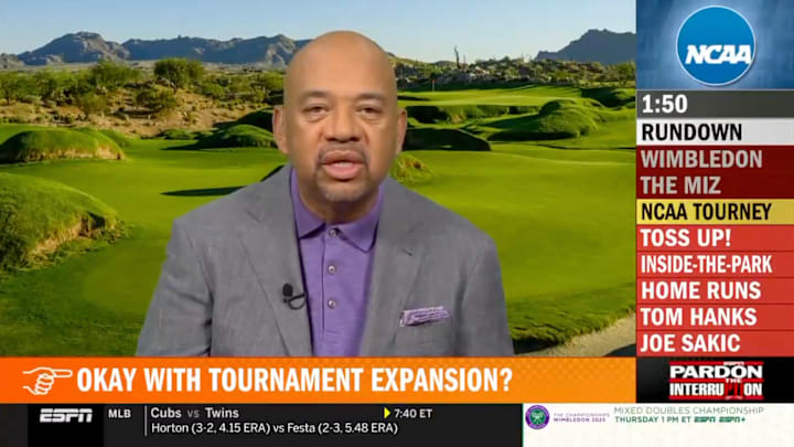 Michael Wilbon called out the NCAA for what he sees as a cash-grab in potentially expanding March Madness.