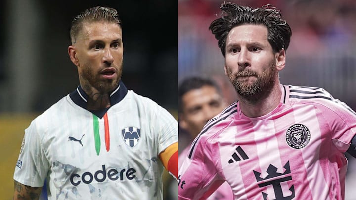 Sergio Ramos (left) and Lionel Messi are set to battle in the MLS All-Star Game later this month. Sergio Ramos (left) and Lionel Messi are set to battle in the MLS All-Star Game later this month.