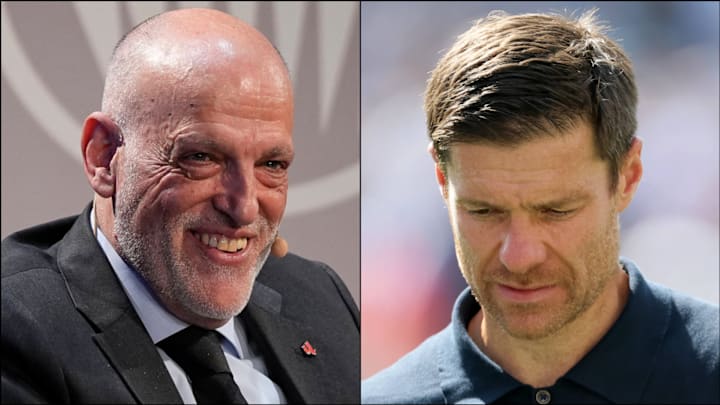 Javier Tebas (left) has caused another headache for Xabi Alonso.