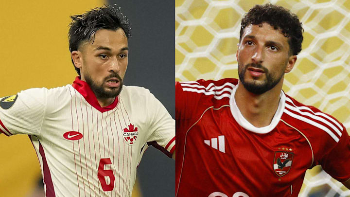 Mathieu Choiniére (left) and Wessam Abou Ali are linked with moves to top MLS clubs. 