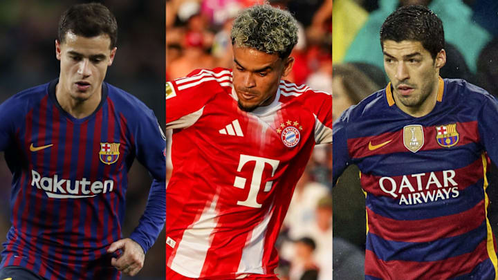 The three most expensive player sales in Liverpool history.