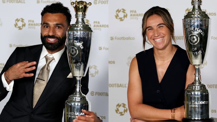 Mohamed Salah (left) and Mariona Caldentey (right) were undisputedly at the top of their game last season.