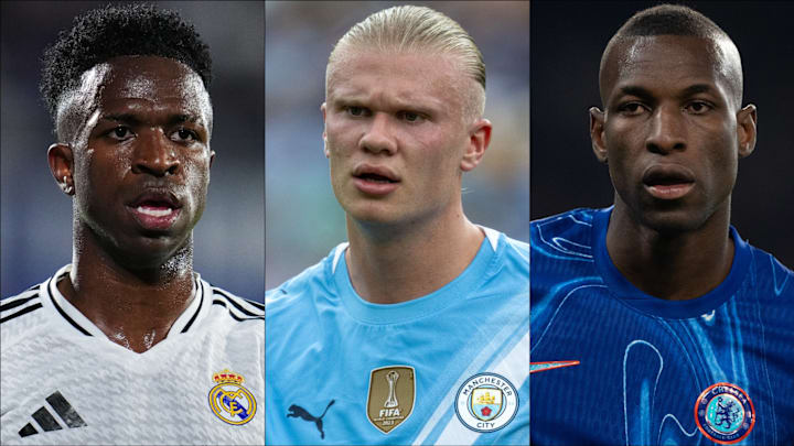 Vinicius Junior, Erling Haaland and Nicolas Jackson headline the gossip.