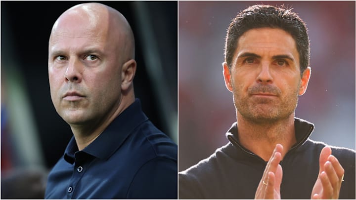 Arne Slot saw off Mikel Arteta with ease in last season’s title race. Arne Slot saw off Mikel Arteta with ease in last season’s title race.