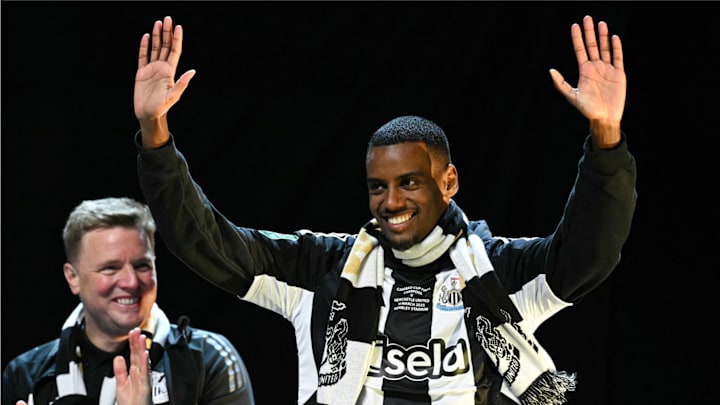 Alexander Isak was instrumental in the end to Newcastle’s long trophy drought.