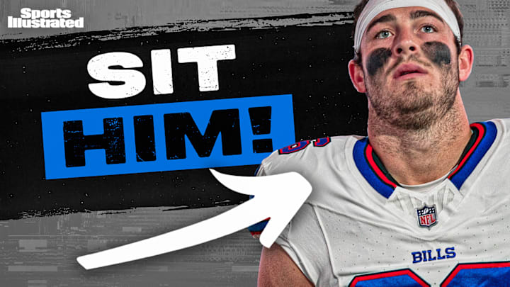 Bills TE Dalton Kincaid is a sit this week. 