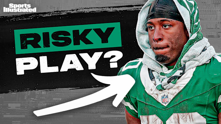 Breece Hall is a risky play this week. 