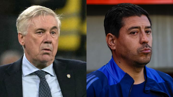 Carlo Ancelotti’s next test at the helm of Brazil comes against Nicolás Córdova (right).