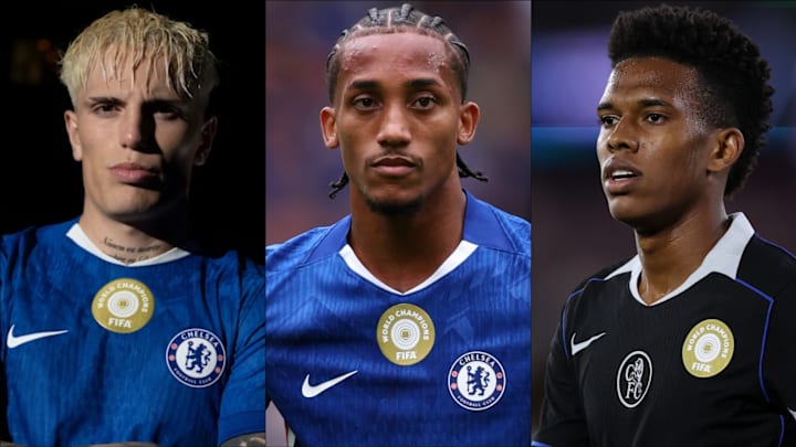 Alejandro Garnacho, João Pedro and Estêvão all joined Chelsea this summer.