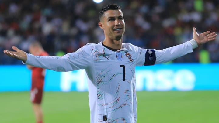 Cristiano Ronaldo was on target for Portugal against Armenia on Saturday.