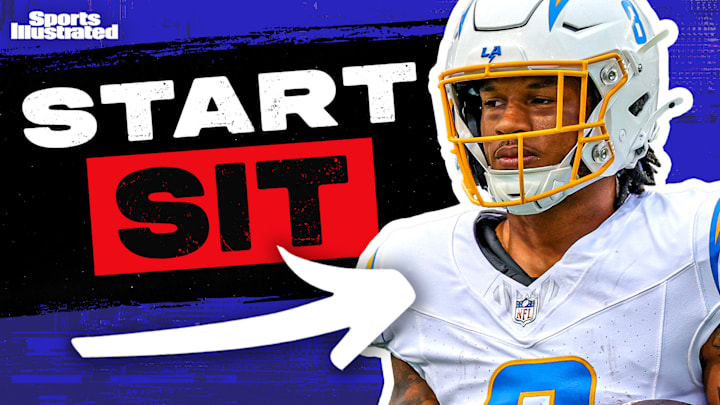 Omarion Hampton is a sit in fantasy football this week. 