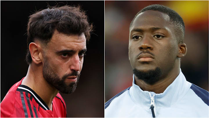 Bruno Fernandes (left) and Ibrahima Konaté headline today’s gossip.