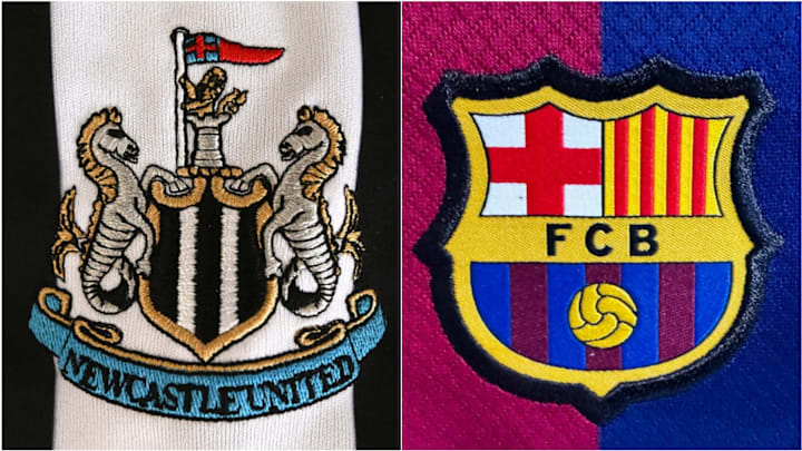 Newcastle United and Barcelona last met in 1997.