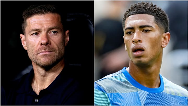 Xabi Alonso (left) and Jude Bellingham first worked together at the Club World Cup.