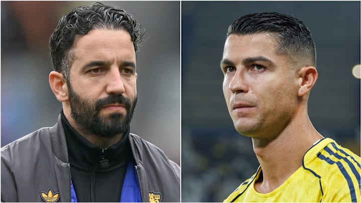 Ruben Amorim (left) and Cristiano Ronaldo could both be replaced.