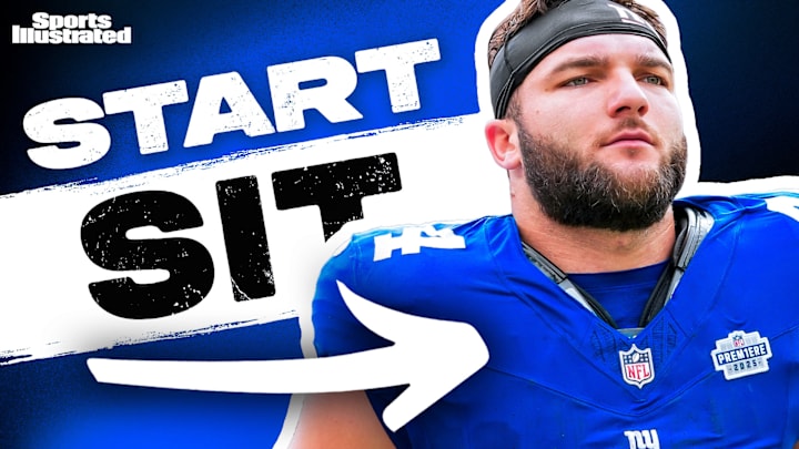 Cam Skattebo is a start in fantasy week 5. 