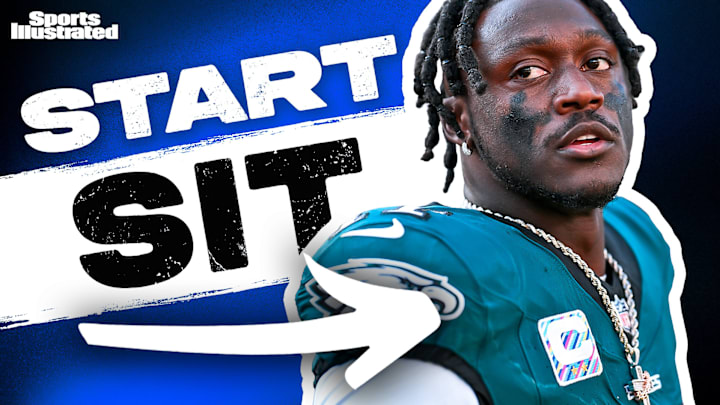 AJ Brown is a sit in fantasy Week 5. 