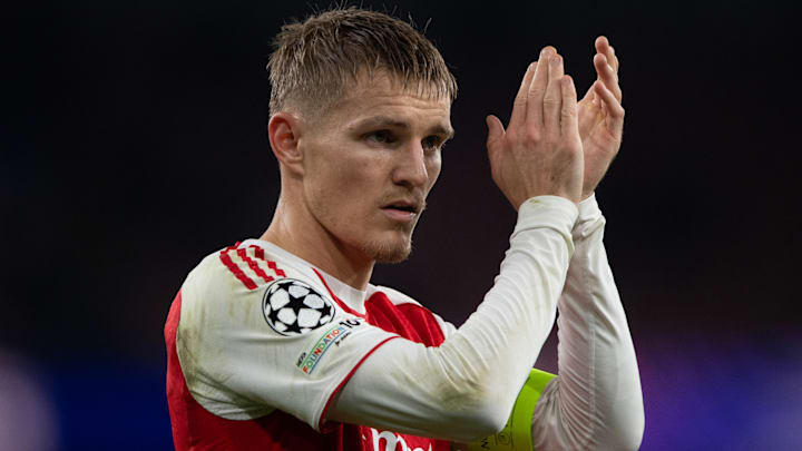 Martin Ødegaard has been forced off in each of Arsenal’s last three league matches.