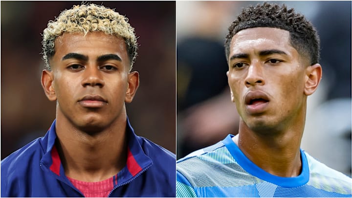 Lamine Yamal (left) and Jude Bellingham headline today’s gossip.