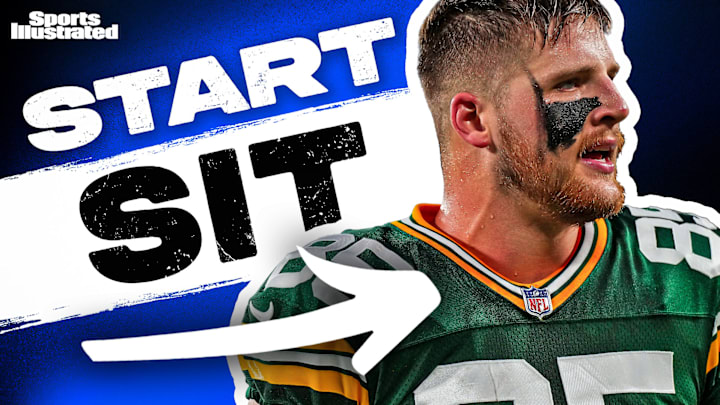 Tucker Kraft is a start in fantasy Week 7. 