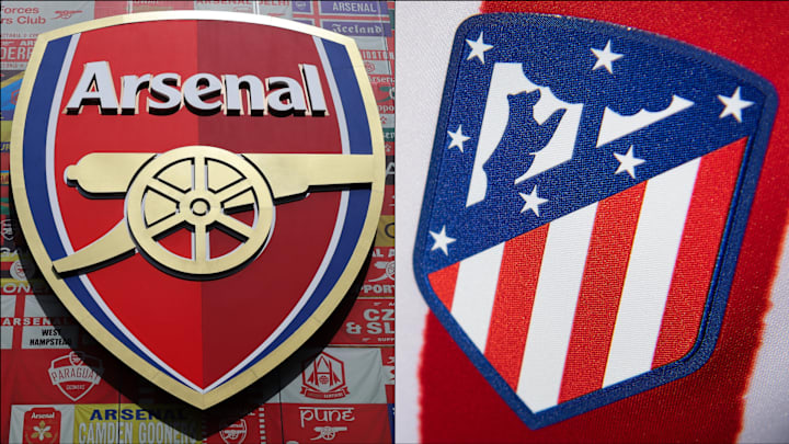 Arsenal host Atlético Madrid on Tuesday.