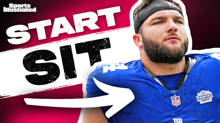 Giants RB Cam Skattebo has a plus matchup against the Philadelphia Eagles in Week 8. 