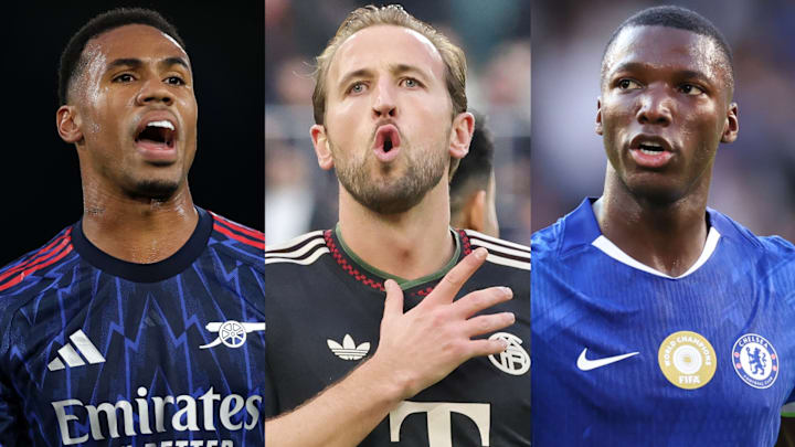 Gabriel (left), Harry Kane (middle) and Moisés Caicedo (right) were notably left out. Gabriel (left), Harry Kane (middle) and Moisés Caicedo (right) were notably left out.