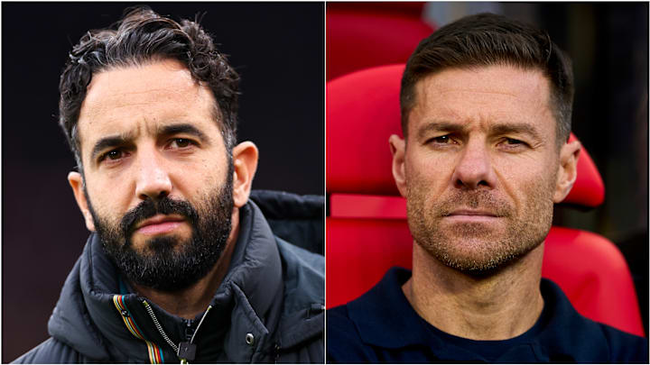 Ruben Amorim (left) and Xabi Alonso’s teams headline today’s gossip.