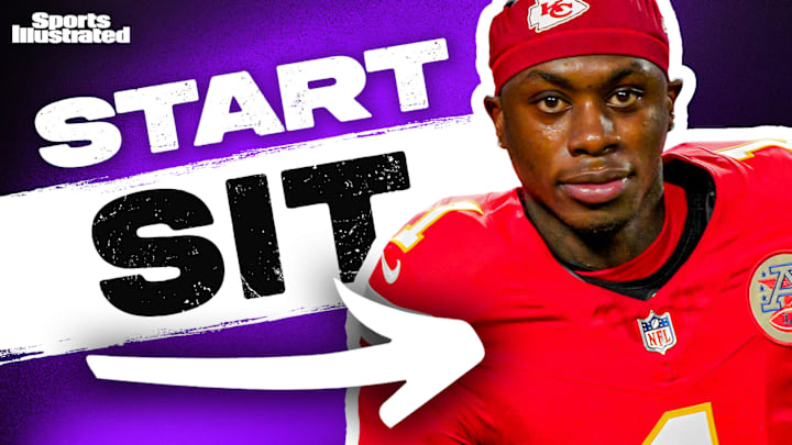 Xavier Worthy is a sit in fantasy football Week 12.