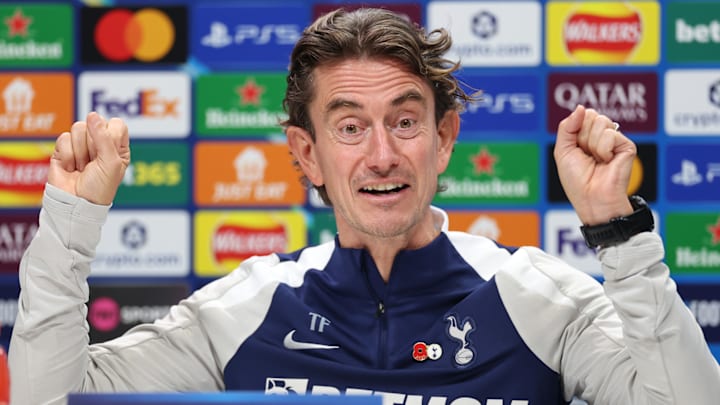 Thomas Frank will be taking charge of his first competitive north London derby on Sunday.