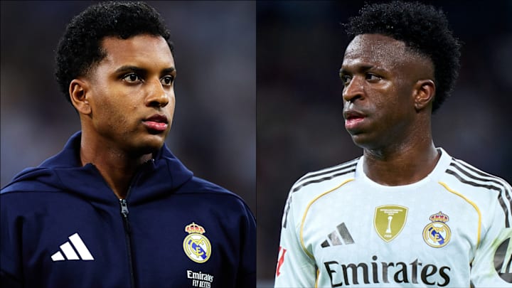 Rodrygo (left) and Vinicius Junior headline the gossip.