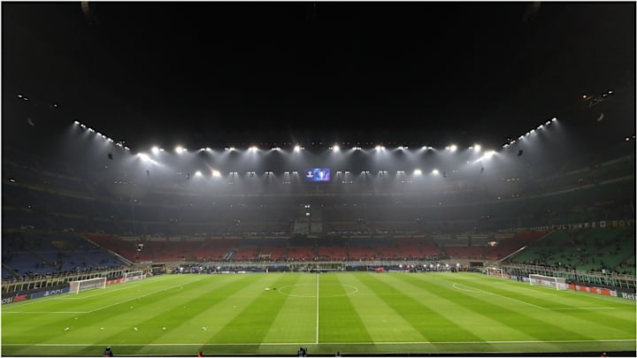 San Siro is the venue for one of the week’s most high-profile games.