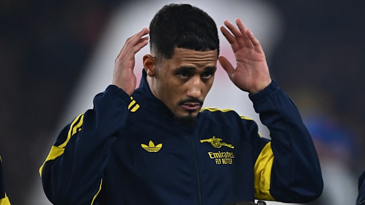 William Saliba signed a new long-term Arsenal contract earlier this season.