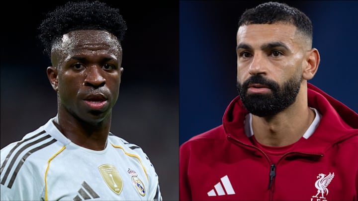 Vinicius Junior (left) and Mohamed Salah headline the gossip.