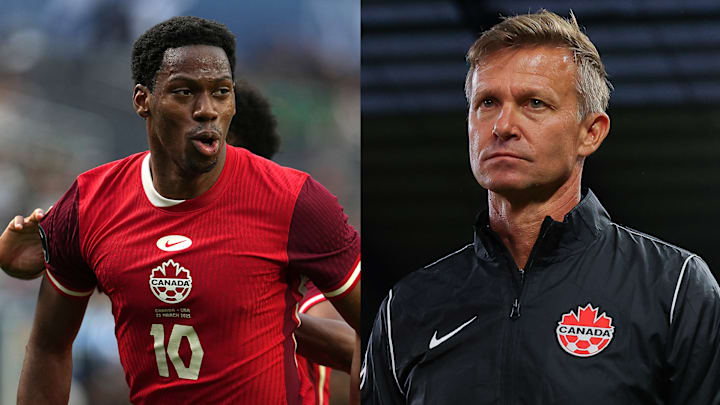 Jonathan David (left) and Jesse Marsch (right) will hope to lead Canada to World Cup success in 2026. Jonathan David (left) and Jesse Marsch (right) will hope to lead Canada to World Cup success in 2026.
