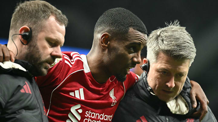 Alexander Isak (centre) faces a lengthy spell on the sidelines.