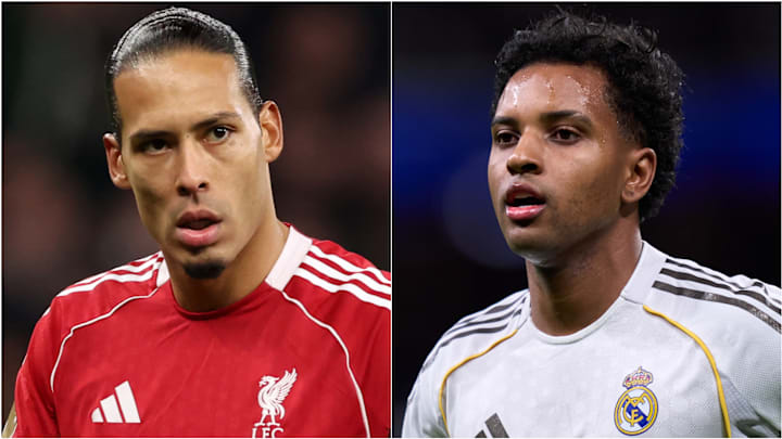 Virgil van Dijk (left) and Rodrygo headline today’s gossip.