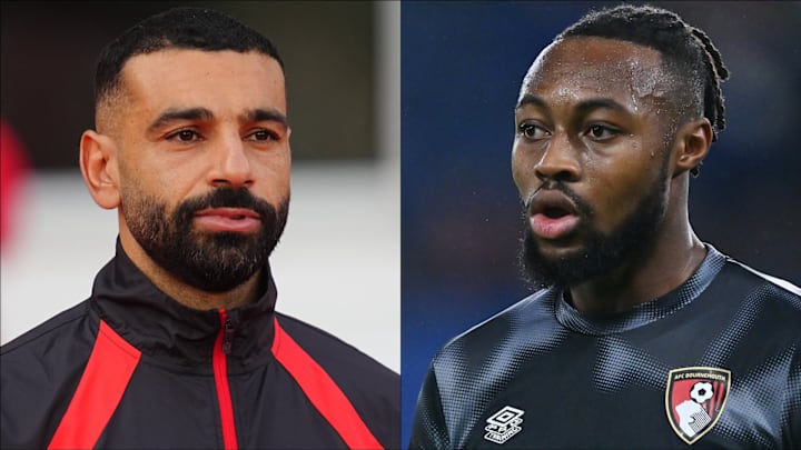 Mohamed Salah (left) and Antoine Semenyo (right) headline the gossip.