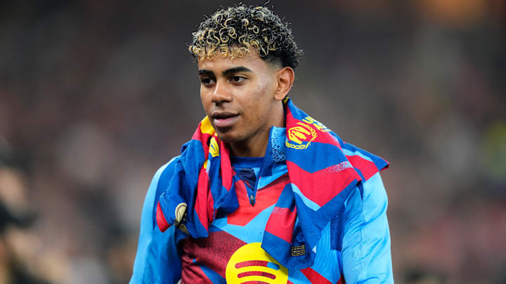 Lamine Yamal was not fit enough to start for Barcelona in the Spanish Super Cup semifinal.