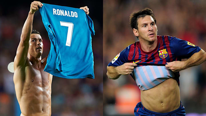 Cristiano Ronaldo (left) and Lionel Messi had a number of iconic moments in the Spanish Super Cup final. Cristiano Ronaldo (left) and Lionel Messi had a number of iconic moments in the Spanish Super Cup final.